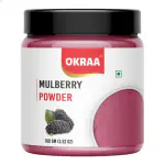 OKRAA Mulberry Powder / Spray Dried ( Mulberry Fruit Powder ) - 100 GM
