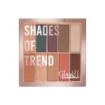 Glam21 Shades of Trend Eyeshadow Palette | 10 Highly Pigmented Shades |Smudge Free & Long-Lasting| Shimmery Finish| 4gm - Shade -03