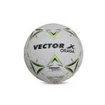 Vector X ORAGA PU Thermofused Futsal Ball For Professional Play (32panels) (Yellow-White)