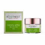 ROOTNEST Green Apple Gel | Ayurvedic Formula for Acne, Dark Spots & Brightening | Natural Face Gel Clears Pimples & Blemishes | For Oily, Dry & Sensitive Skin | (50 Gm)