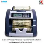 KROSS IS6900i Currency Counting Machine/Note Counting Machine/Money Counting Machine/Cash Counting Machine with Fake Note Detection - Premium Heavy Duty
