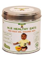 M.R Healthy Eats Red Rice and Dal Khichdi Mix Dairy Free - 400 g_Atta/Multi grain atta/100% Organic | No Preservative | Prestiside & Chemical Free