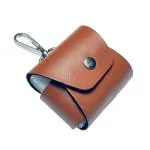 Kolorcase Leather Pouch for boAt Nirvana Ion Case Cover with Hook (Cover Only) (Leather-Brown)