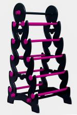 RSV Pink - 5 Step Tower Plastic Bangle Display Holder/Bangle Display Stand/Bangle Storage Organizer / 480 Storage