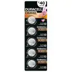 Duracell Specialty CR2032 Lithium Coin Battery 3V, pack of 5 suitable for use in keyfobs, scales, wearables and medical devices