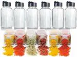 Spice Jar Glass Container for Storage Salt & Pepper, Masala jar Spice Container