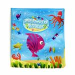 Toy Park Squeaky Baby Bath Book / Underwater bubbles, Multicolour