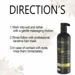 Keratine Professional Super Smooth Shampoo (500 ML) |Infused with Keratin, Collagen & Argon Oil | for Dry Damaged & Color Treated Hair | (KP-18)