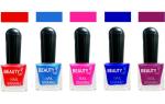 OUR Beauty Multicolor  High Quality Quick Dry Long Lasting Hd Colors Nail Polish Yt86, 40 ml (Set Of 5)