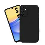 Knotyy Back Cover for Samsung Galaxy M15 5G  (Black, Flexible, Silicon, Pack of: 1)
