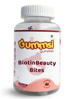 Gummsi Biotin Beauty Bites Biotin Hair Gummies for Women & Men Pack of 30 Gummies