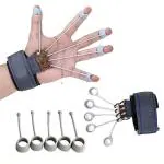 Whinsy Expert Grip Strength Training Hand Yoga Equipment Finger Resistance Band Climbing Hand Strengthener Guitar Finger Stretcher