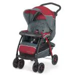 Chicco Lava Red Cortina Stroller with 8 Reclining Positions (0 - 4 Months)