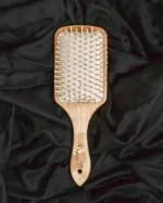 Organic BWooden Bristles paddle brush