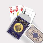 Casinoite Billium Plastic Poker Playing Card (Blue)