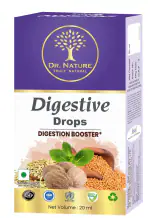 Dr. Nature Digestive Drops, Reduce Bloating & Gas | Relieve Heartburn, Acidity & Peptic Ulcers | Ayurvedic Medicine for Digestion (20ml.) Unisex
