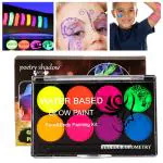 Hasthip Black Face Paint Glow In The Dark Body Makeup Painting Brush
