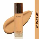 Flicka Flawless Femme Liquid Foundation - 06 Caramel| Medium-to-Full Coverage | Long Lasting