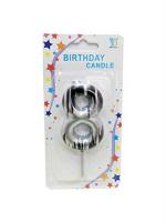 Hippity Hop Black Number Birthday Candle