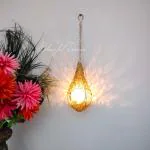 Blisssful Decors Metal Wall Hanging Tealight Candle Holders Wall Hanging Gift Candle Lamp Tea Light Holder | Candles Decorations Diwali Gifts Lights Home Decor Metal Bird cage Tea Light Holder