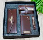 GO GIFT leather wallet with nice and smooth decent basic wallet with vintage style-a2