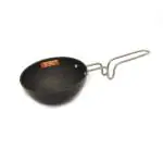 i WARE KkitchenCare Hard Anodised Tadka Pan / Spice Heating Pan (Black)