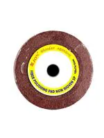 Jon Bhandari Tools 100 Mm 4 Inch Non Woven Fiber Polishing Wheel Buffing Pad 5P (Pack Of 10)