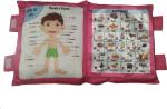 BHVMEY Multicolor Alphanumeric Learning Pillow Book for Kids (1 year)