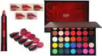 Buy Tya Hda 64 35 Color Studio Eyeshadow Palette With Free 5In1 Lipstick (Set Of 2)