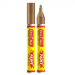 SONI OFFICE MATE Paint Markers pens With Plastic Nib 2 Pcs Golden