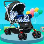 Little Olive Sweetlime 3-Wheel Stroller for Kids - Lightweight, Easy to Handle, Suitable for Toddlers and Young Children (3, Black)