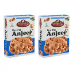 YUM YUM Premium Dried Anjeer Figs 500g (Pack of 2 -250g Each)