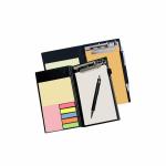 COI Memo White and Orange Note pad Organiser/memo Notebook Holder Booklet (Set of 2)