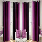 Mahi Textiles Premium Curtains Door||9feet||Pack of 4 Curtains.