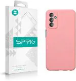 Sprig Liquid Silicone Rose Pink Back Cover For Samsung F23 5G, Samsung Galaxy F23 5G, Galaxy F23 5G, Samsung F23 5G, F23 5G
