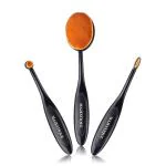 MAJESTIQUE Supple Oval Makeup brush set value pack of 3 makeup brushes