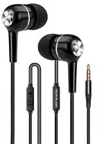 Microflash S7-Pure Bass Clear Sound, Headphones, Earphones, Wired Headset, One Button Multi-function Remote