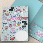 Social Nomad Designs Good Vibes File Folder