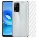 Kite Digital Oppo A95 (5g) Back Screen Protective Film Carbon Fiber Skin Transparent Screen Guard Sticker (Pack of 2)