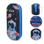 Instabuyz Zipper Large Capacity Pencil Pouch Pencil Box Color Pouch for Kids, School, College & Office