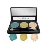 COLORESSENCE Satin Eye Shades Pearl Pigment Smooth Formula Eyeshadow Makeup Palatte - Summer Field