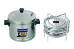 TENNYSON STAINLESS STEEL IDIYAPPAM COOKER SMALL WITH 3 PLATES STAND