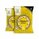 Town Grocer Natural Whole Cashew Nuts 200g each (Pack of 2), Unsalted, Delicious & Healthy W400-Grade Kaju Dry Fruit