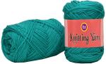 Simi Enterprise Teal Green Acrylic Hand Knitting Wool, Art Craft Soft Fingering Crochet Hook Yarn, Needle Knitting Yarn Thread Dyed-Rb Art-Aig, 200 G