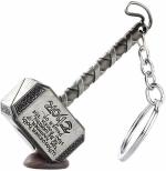 Blue Aura Anaya Pop Silver Steel Magic Original Thor Hammer Key Chain