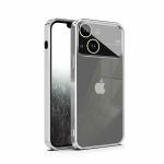 Star Craftune Back Case Cover Compatible for Apple iPhone 13 5G | Camera & Lens Guard Protection | Soft Clear Case | Ultra Thin | Side Electroplated | Silver