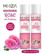 Mixiza Room Freshener /Air Freshener Spray - Rose (Pack of 2)