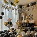 Festiko 18th Birthday Combo For Happy Birthday Decoration, Celebration And Parties
