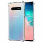 Kite Digital Samsung S10 Plus Transparent Bumper Shock Proof Corner Soft TPU Silicone Flexible Back Case Cover (Pack of 2)