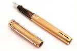 GOLD LEAF Jinhao 599 Alstar Designer Gold Fountain Pen Gift Item